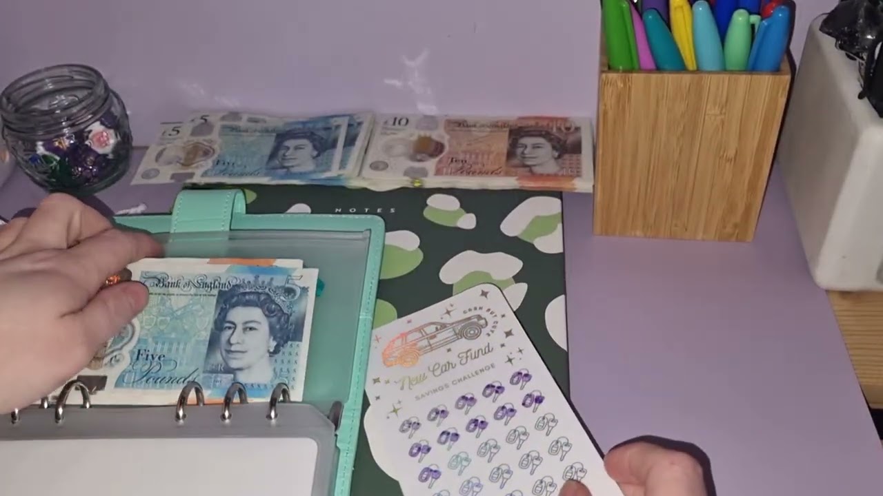Join me for my very first cash stuffing video! Please be kind! 