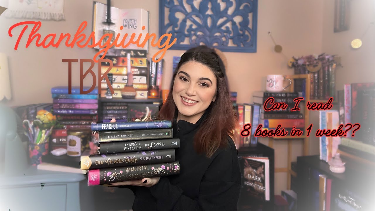Thanksgiving Reading Sprint! #booktube #reading