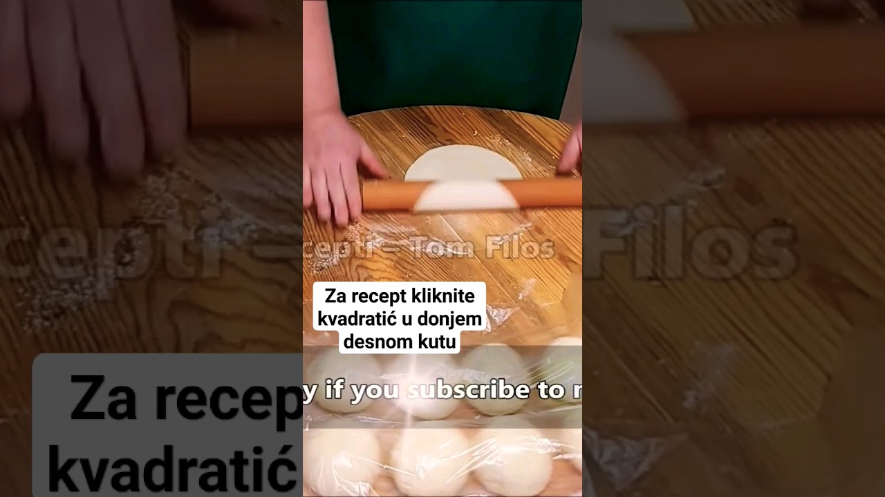 PAMUK PECIVO #pie #cooking #dough #food #cook #bread #cake #hleb #kruh #пита #kifle #кифли