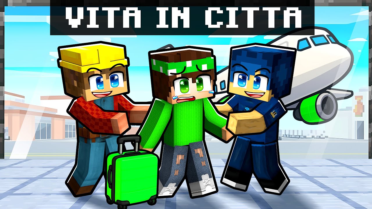 SONO STATO COSTRETTO A TRASFERIRMI nella VITA IN CITTÀ 1 REMAKE su MINECRAFT!