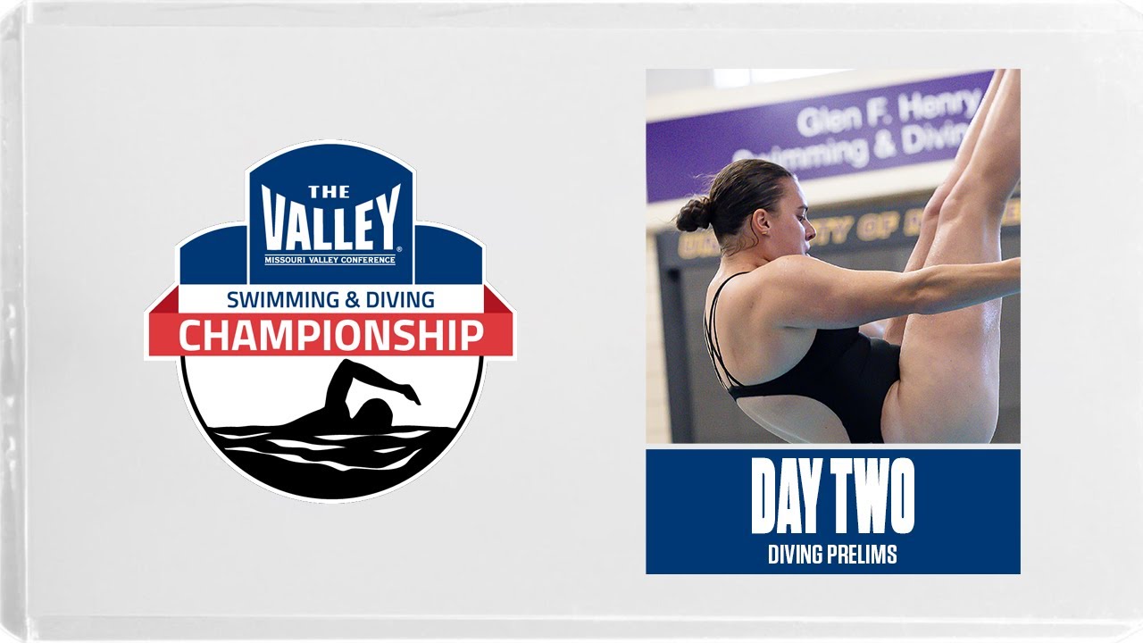 2026 MVC Swimming & Diving Championships | Day 2 | Diving Prelims