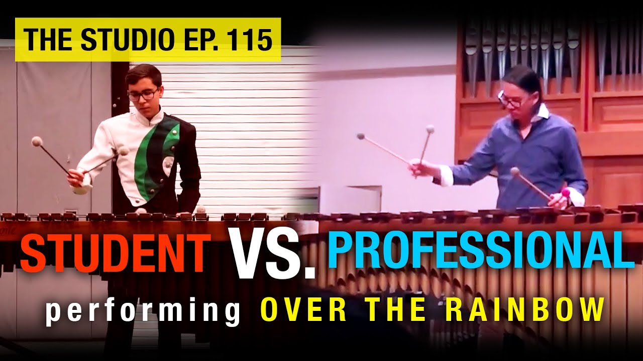 2 Levels Of Percussionist Perform The SAME Piece