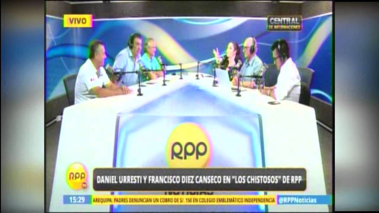 Urresti con los chistosos de RPP