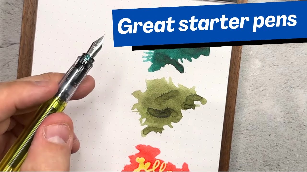 Affordable & Easy Beginner Fountain Pens for Bullet Journaling and Planning