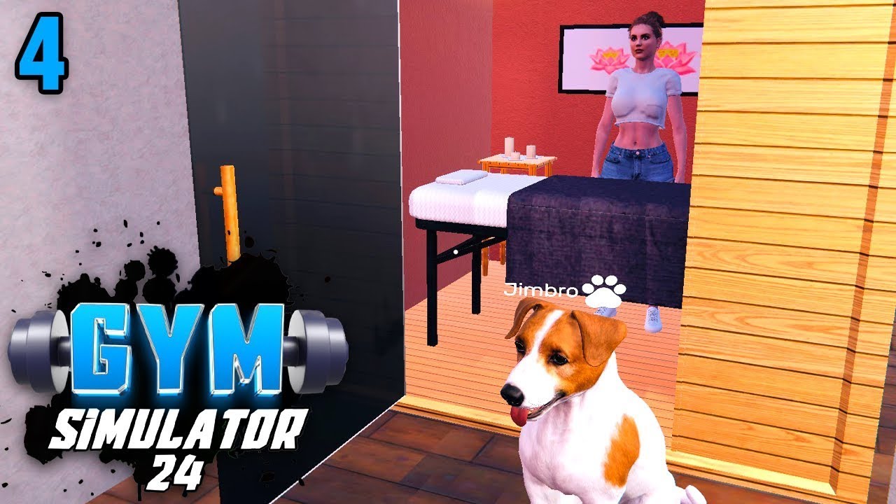Mera New Pet Dog ||gym simulator 24||gym simulator 24 pet ||gym workout