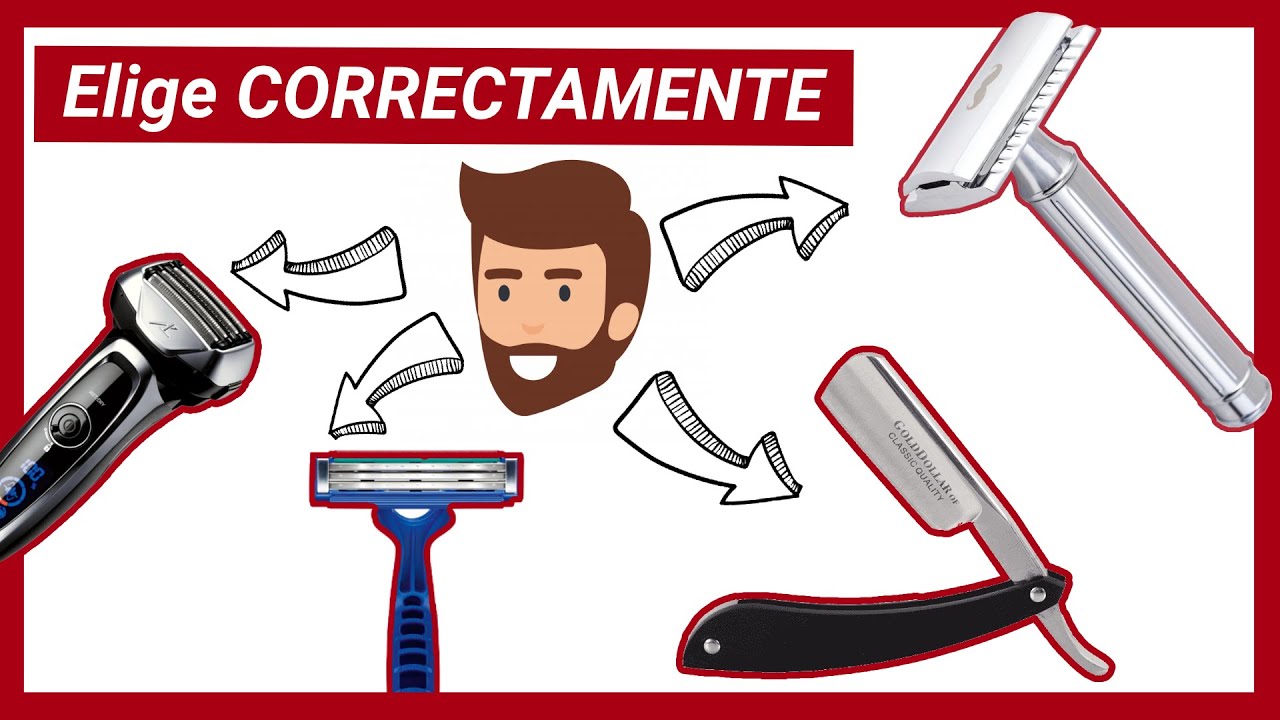 Las 4 OPCIONES para RASURARTE ✅ ¿Cómo elegir un rastrillo? ¿Qué es MEJOR Navaja o Rastrillo? 🧔🏻