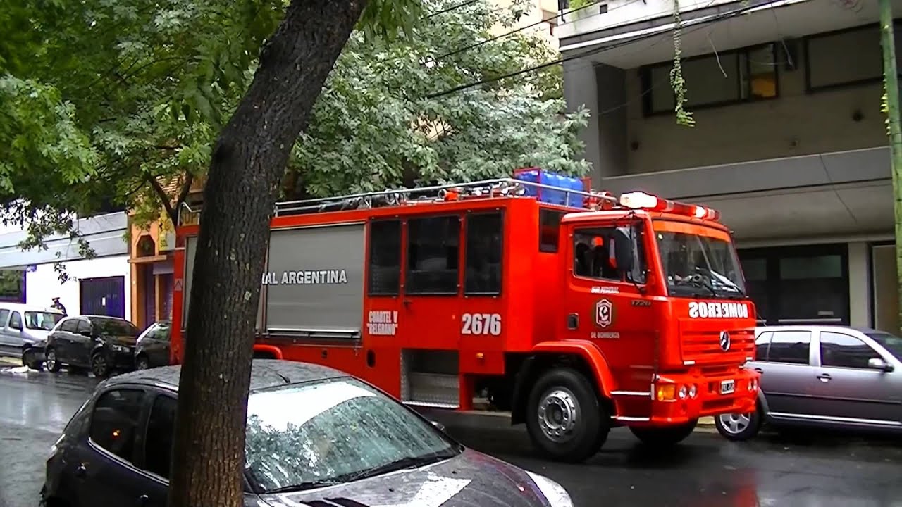 Аргентина. Пожарники Буэнос-Айреса. Bomberos de Capital Federal Argentina.