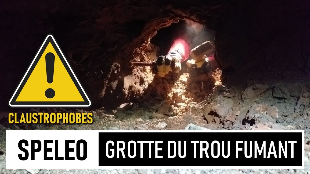SPÉLÉO | ⚠️ CLAUSTROPHOBES ⚠️ GROTTE DU TROU FUMANT - PAS MAL D'ÉTROITURES - IL PLEUT DANS LA GROTTE