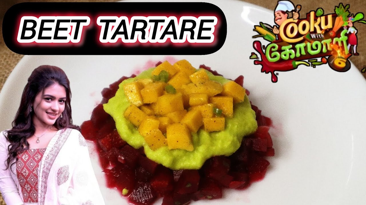 BEET TARTARE &bull; COOKU WITH COMALI 6 SHABANA'S RECIPE &bull; COOKU WITH COMALI 6 RECIPES &bull; CWC 6 DISH