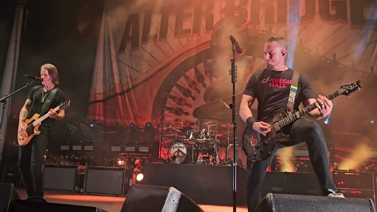 Alter Bridge Rise today Encore Live Jacobs Pavilion Cleveland Ohio