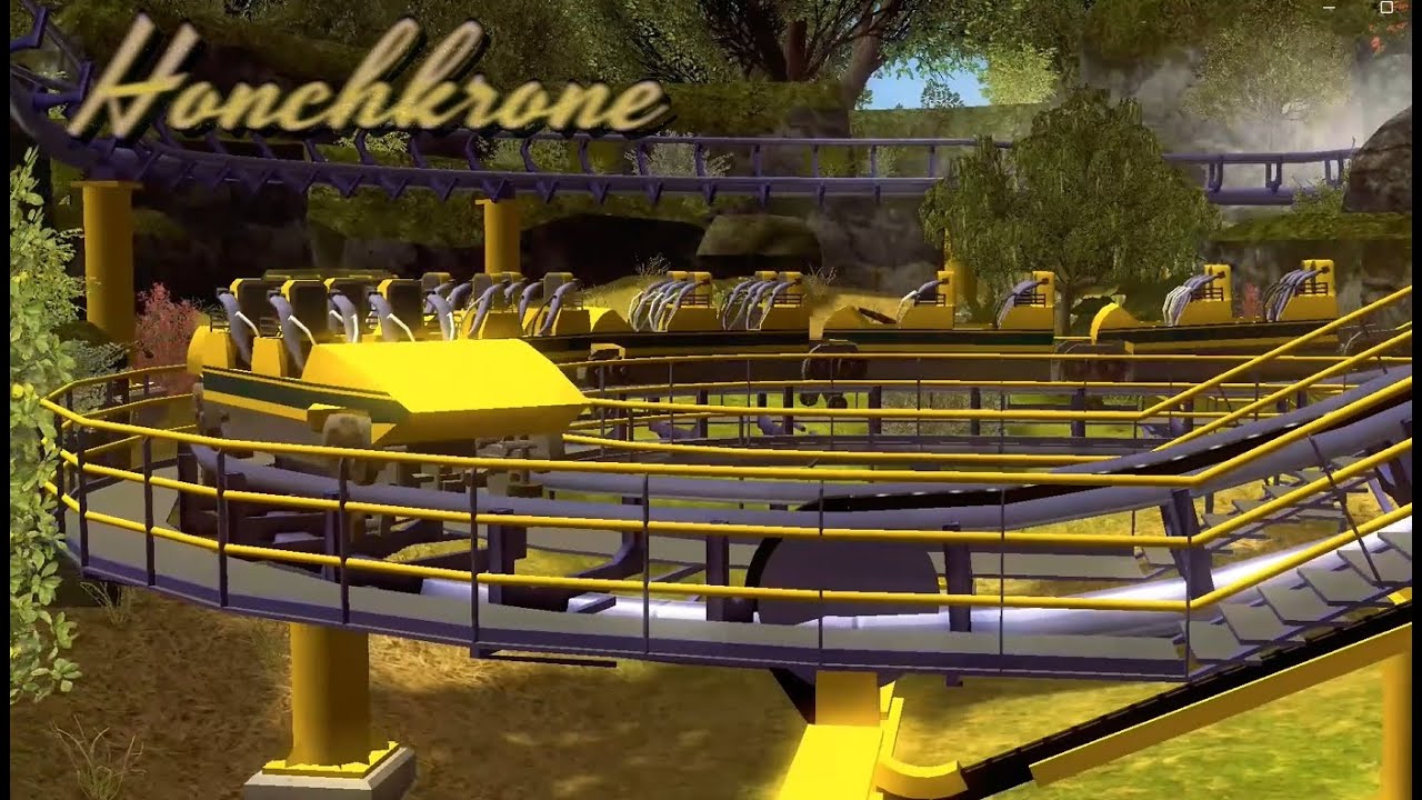 Roller Coaster Tycoon 3 - Honchkrone - An Arrow Corkscrew Coaster