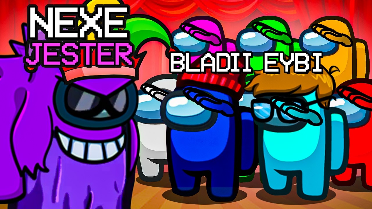 JESTER NEXE ROBI w TYM LOBBY co CHCE *Wszyscy go Słuchają* w AMONG US!!!