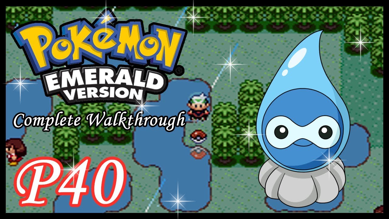 Pokemon Emerald - CW - Part 40: Route 120 (Rainy Area) (HD 1080p)