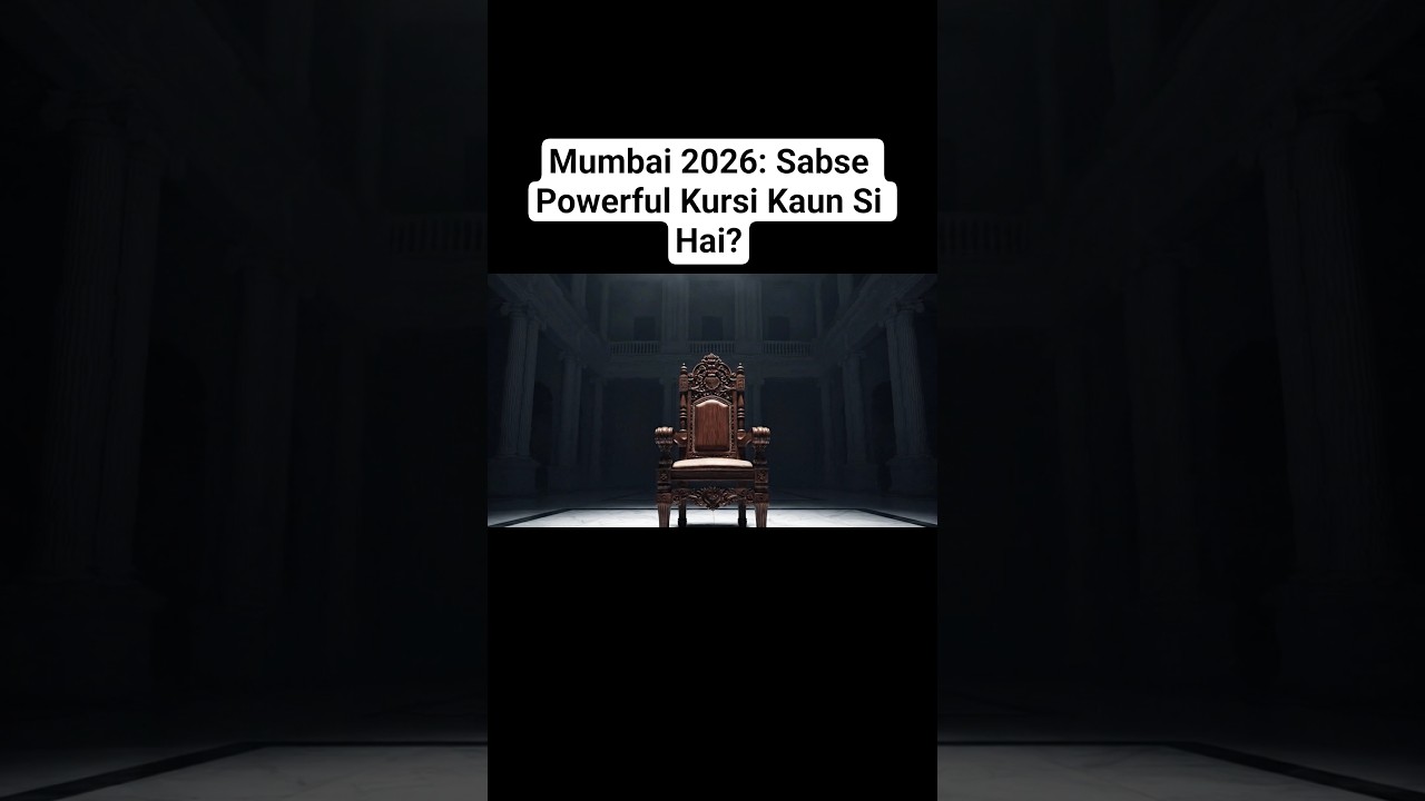 Mumbai 2026: Sabse Powerful Kursi Kaun Si Hai? 