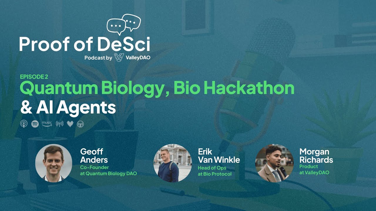 Episode 2 | Quantum Biology, Bio Hackathon & AI Agents