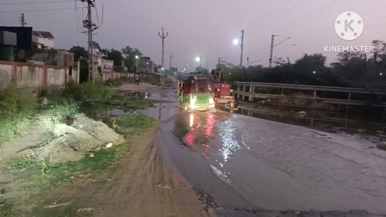 પાટણ રેલવે બ્રિજ નીચે નિર્મળ નગર રેલવે ફાટક પર આવેલી સોસાયટીઓમાં જવા આવવા પડતી પારાવાર મુશ્કેલીઓ