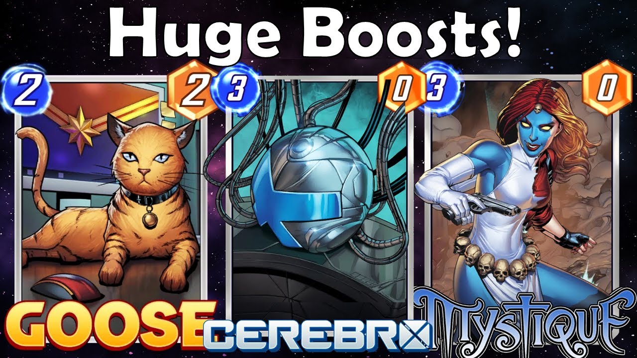 Cerebro Huge Power Buff Destroys Rank! | Mystique Cerebro 2 Deck