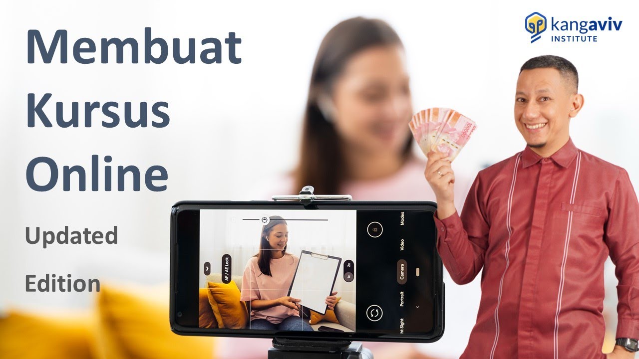 📹 CARA CEPAT, MUDAH DAN LENGKAP MEMBUAT KURSUS ONLINE