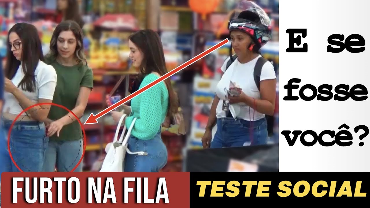 ROUBO DE CARTEIRA! | EXPERIMENTO TESTE SOCIAL #experimentosocial #testesocial