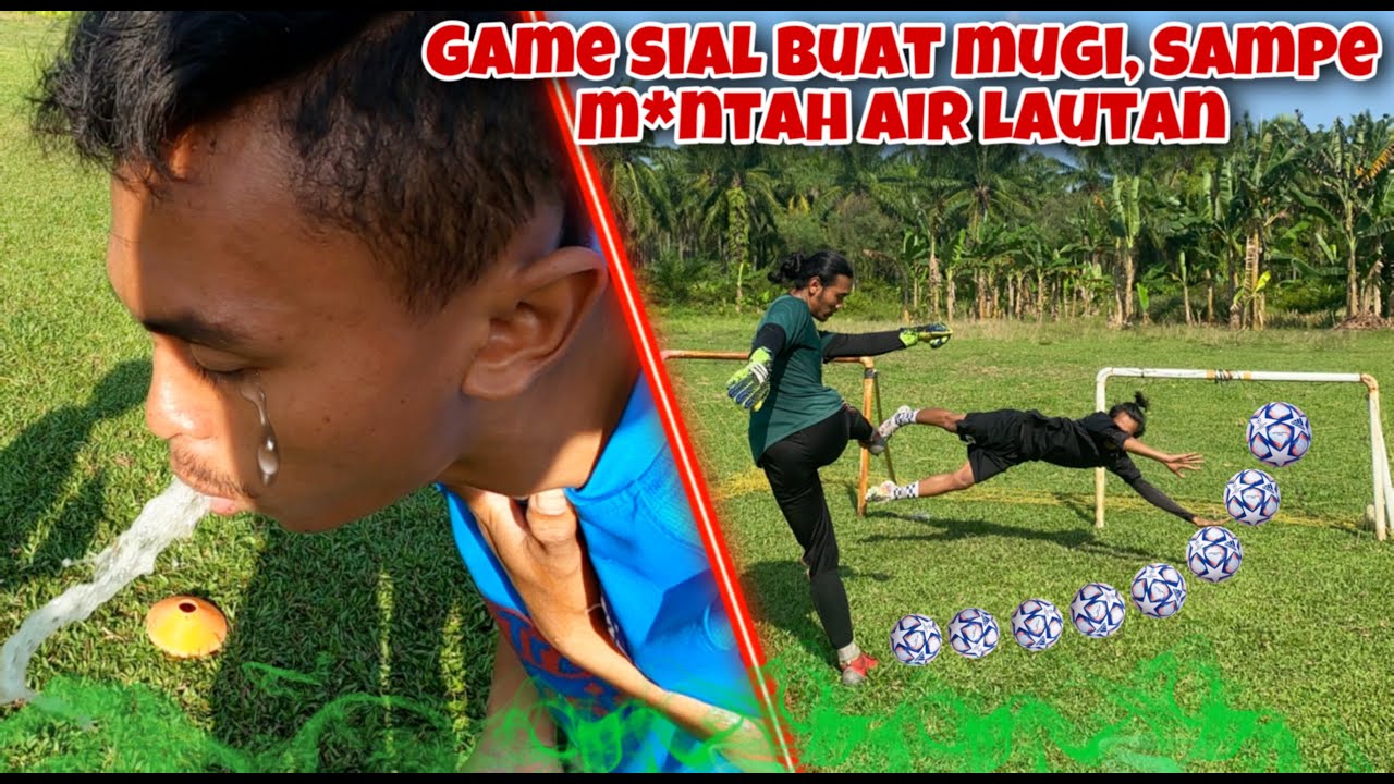 SEPAKBOLA vs AIR GARAM + GAME TIKTOK
