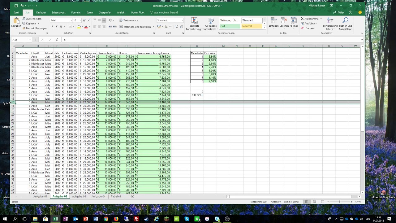 Excel   d   Sverweis