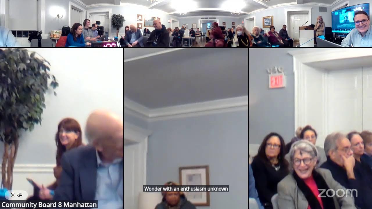 February 2026 CB8M Full Board Meeting