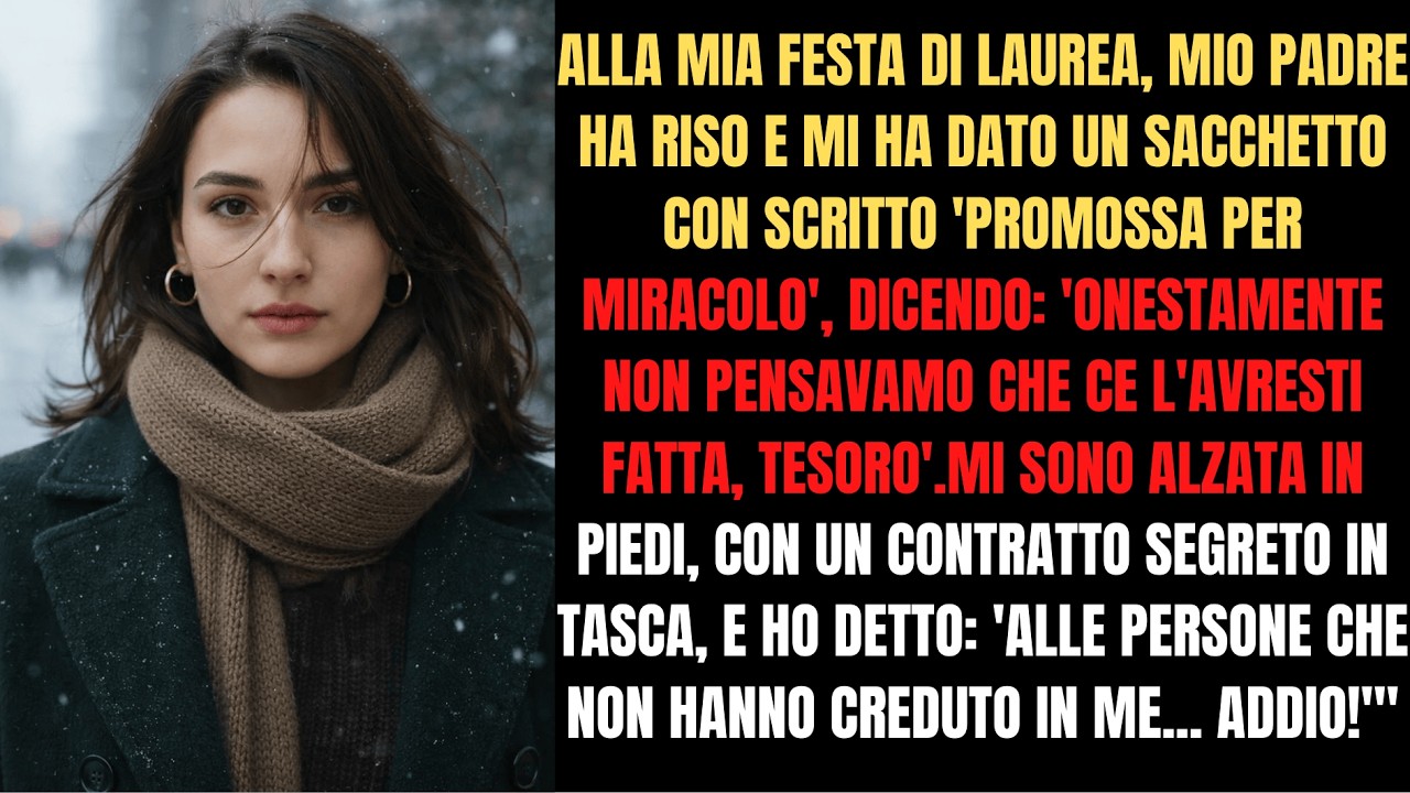 Mi hanno umiliata alla laurea, ma non sapevano che IO sono il loro nuovo CAPO! 🎓💼🔥