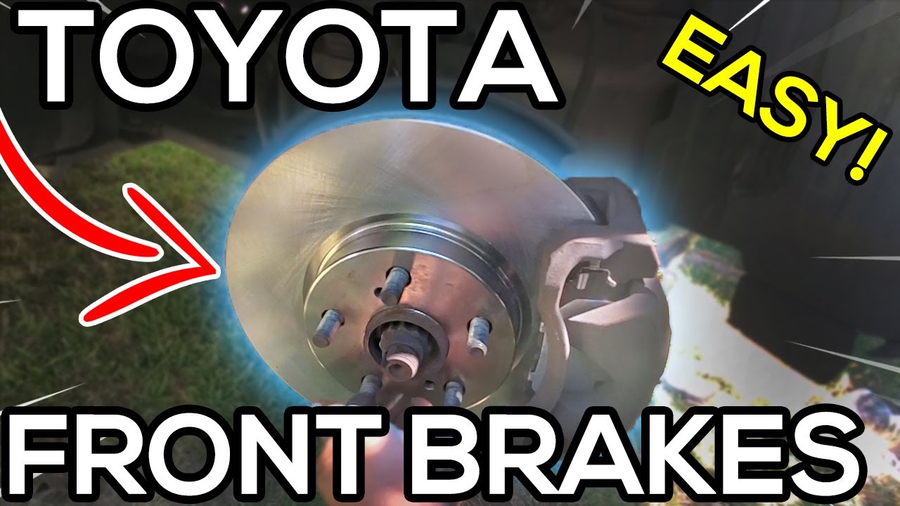 2009-2020 TOYOTA COROLLA FRONT BRAKE PADS AND ROTORS!