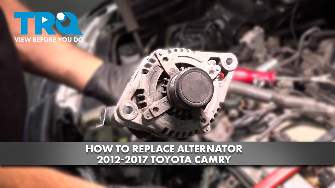 How to Replace Alternator 2012-2017 Toyota Camry 3.5L