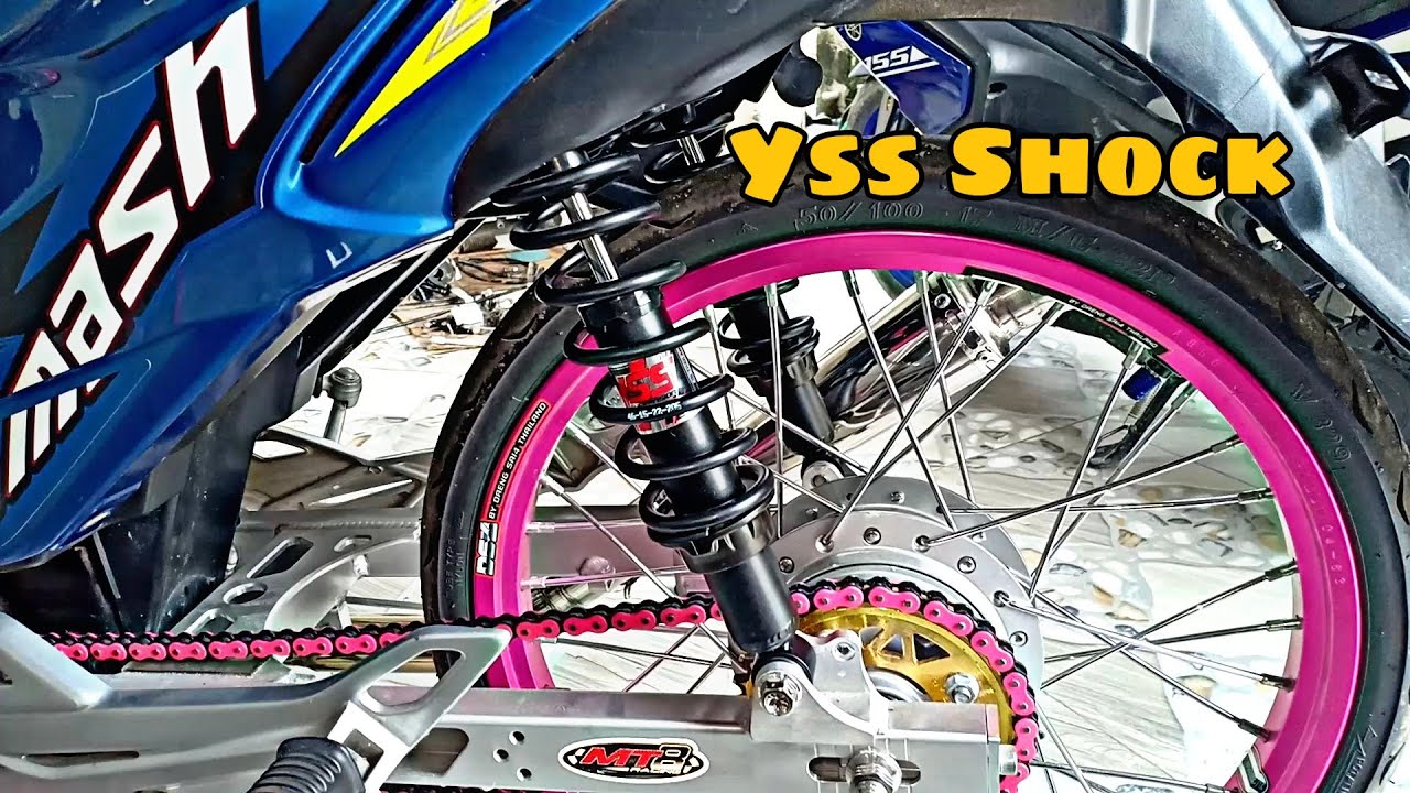 Installing Yss Rear Shock in Suzuki Smash115 | Project StreetBike