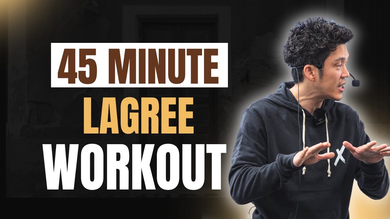 45 minute Lagree Workout Video (full Lagree workout with timestamps) on the Lagree Megaformer M3
