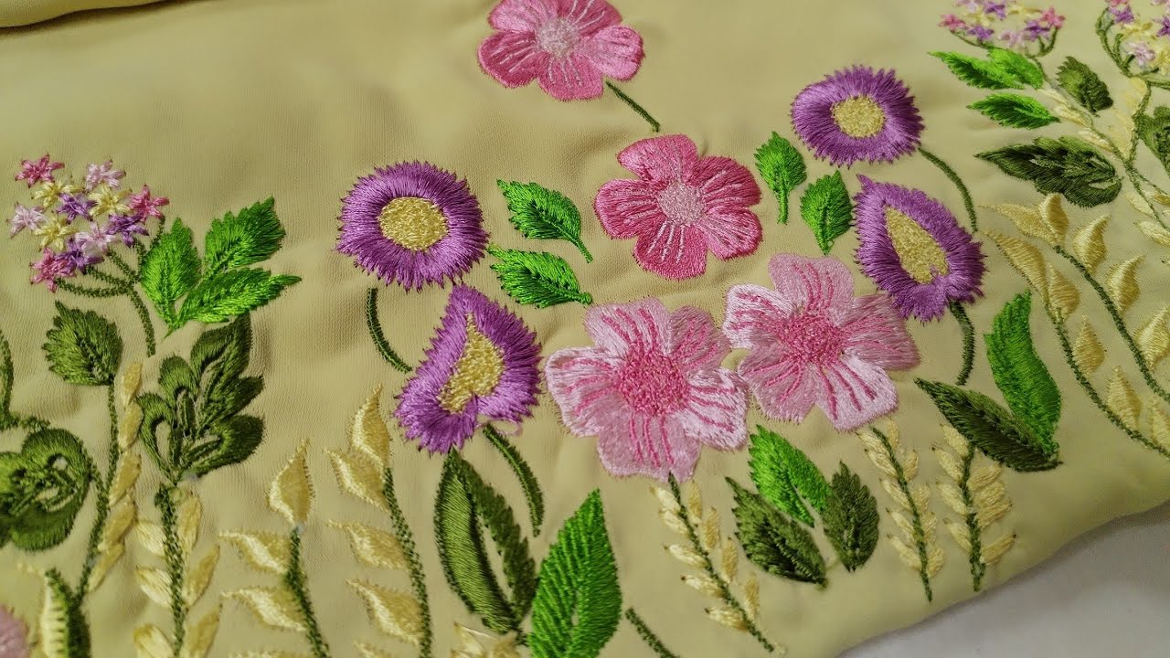 تعلمي الطرز الرباطي بكل سهولة easy# embroidery learn