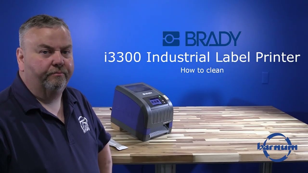 HHB Brady i3300: How To Clean