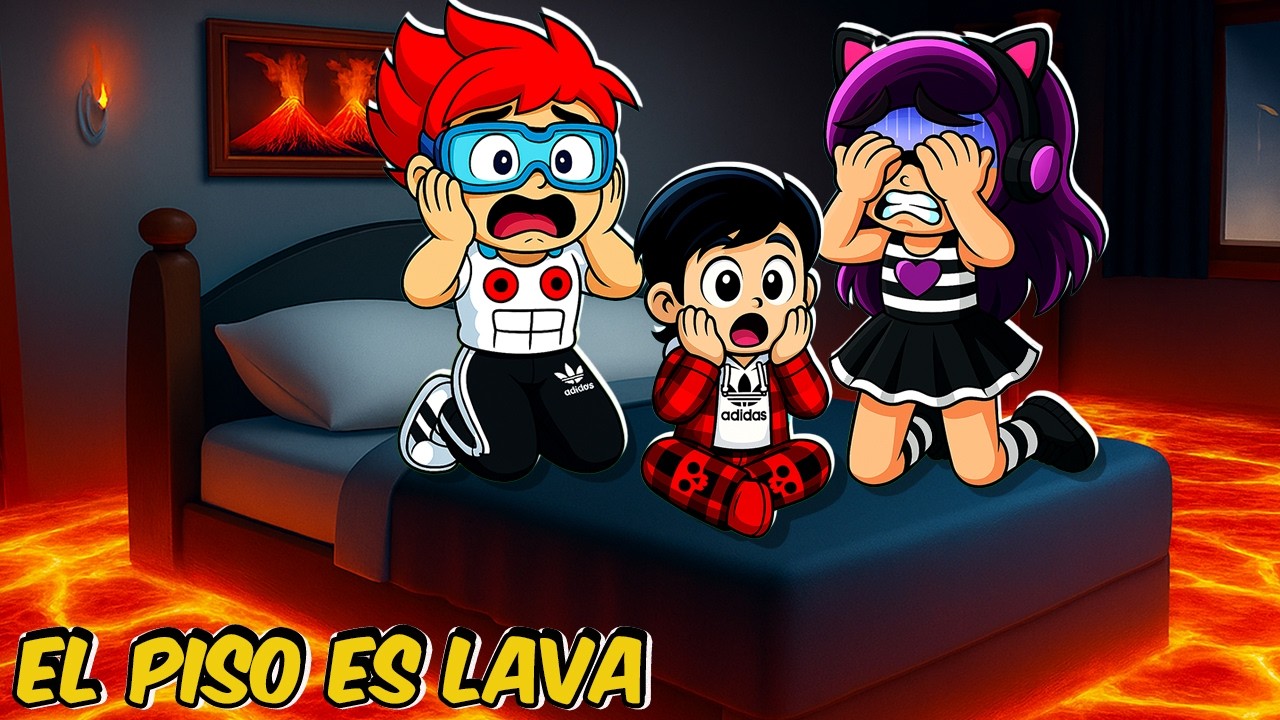 EL SUELO ES LAVA en ROBLOX | Kori