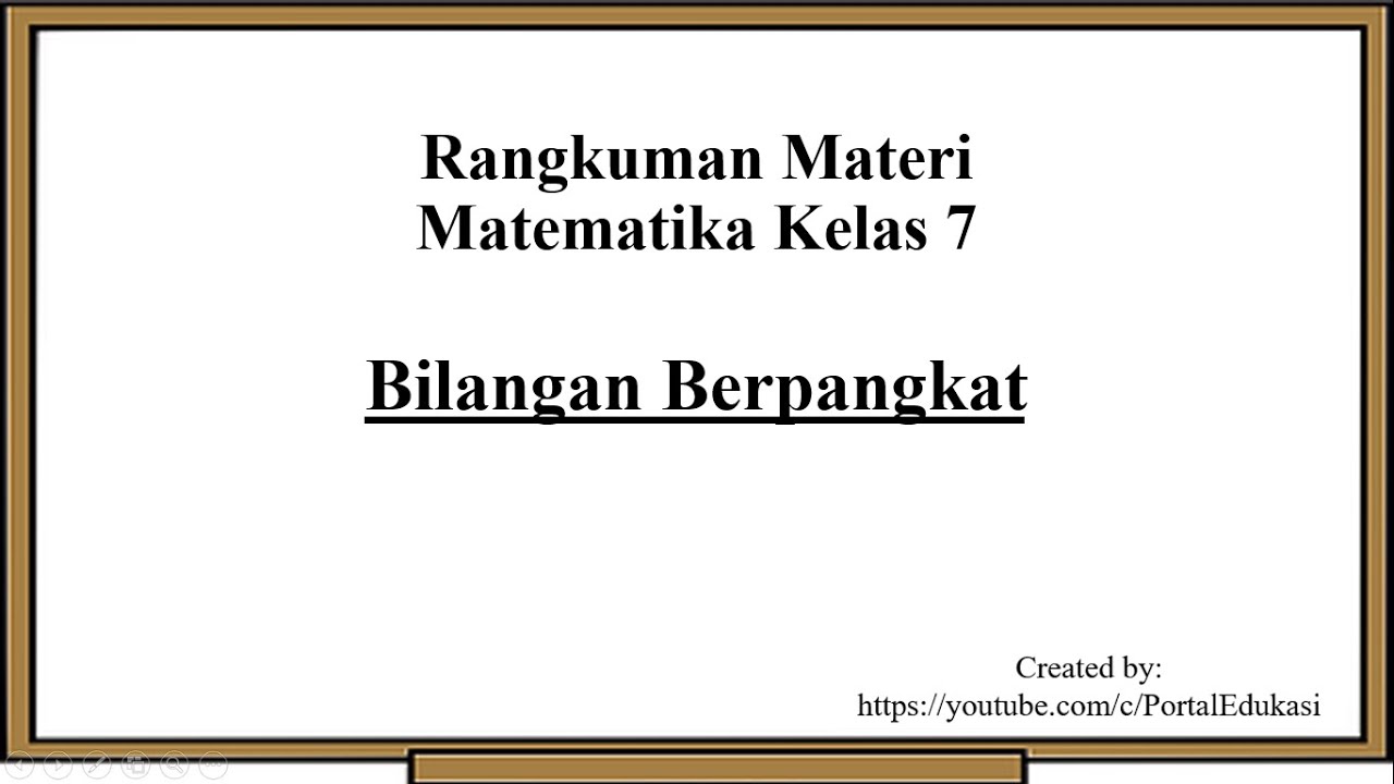 Materi Matematika Kelas 7: Bilangan Berpangkat
