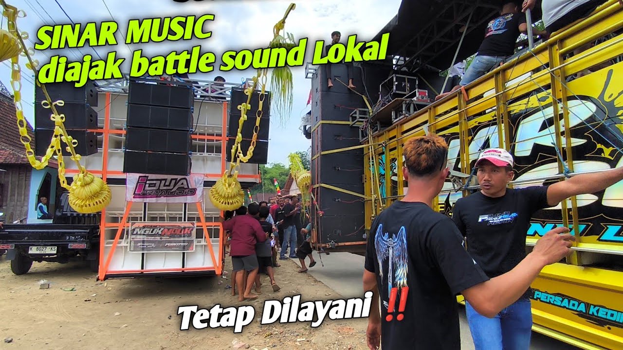 SINAR MUSIC ditantang Battle Sound Lokal Jateng..Langsung di kasih paham 🔥