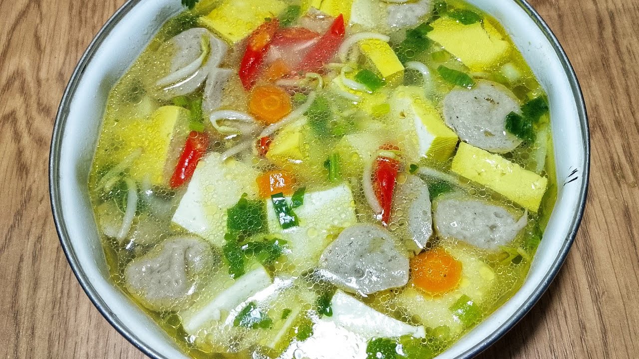 Kaya nutrisi ANTI KOLESTEROL SOP TAHU TOGE BAKSO