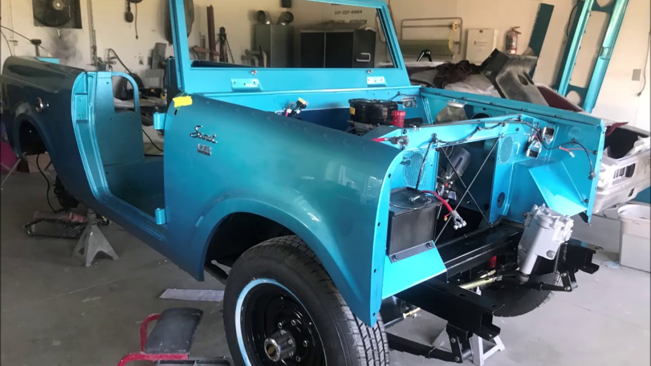 1966 INTERNATIONAL SCOUT RESTORATION