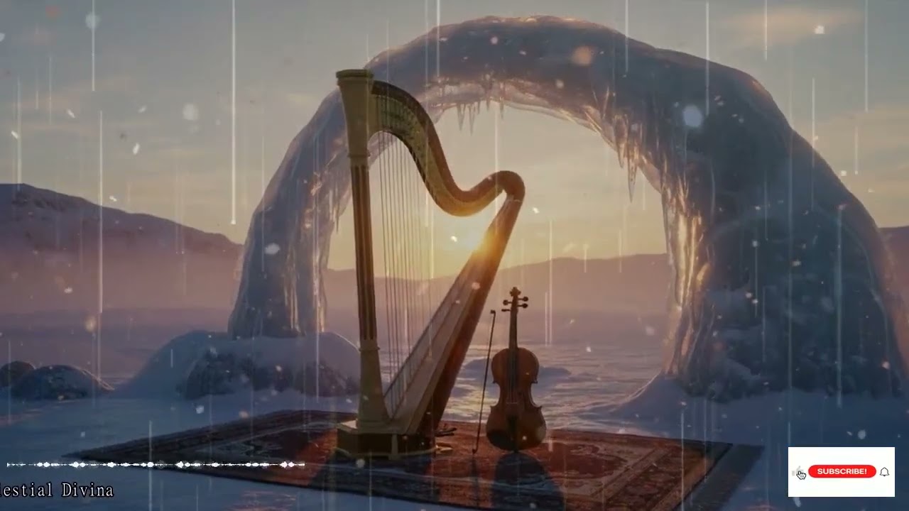 Armonías Sagradas De Arpa Y Violín Para La Paz Interior Y La Presencia Espiritual Contemplativa