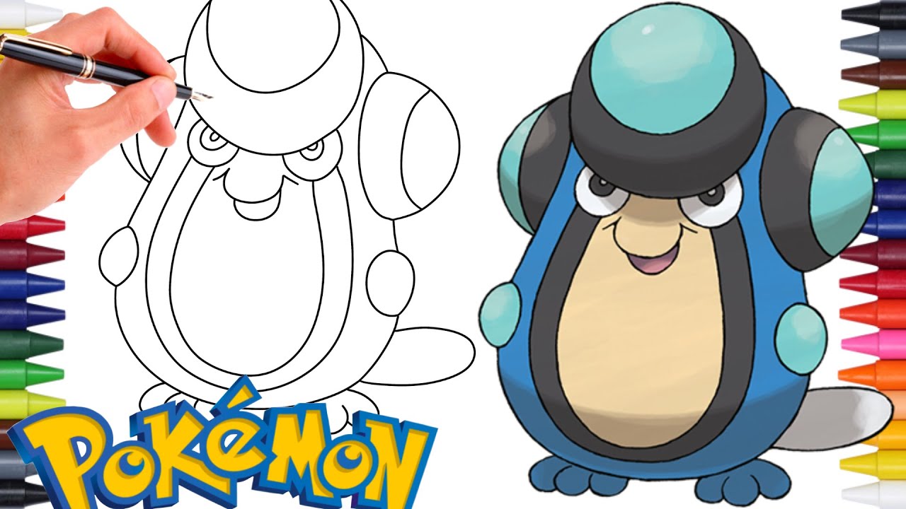 Comment Dessiner LE POK&Eacute;MON BATRACN&Eacute; (Palpitoad) #536 | G&eacute;n&eacute;ration 5
