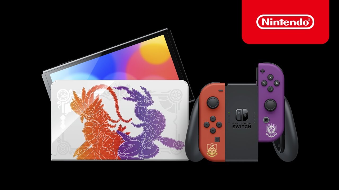Nintendo Switch &ndash; OLED Model Pok&eacute;mon Scarlet & Violet Edition launches November 4th!