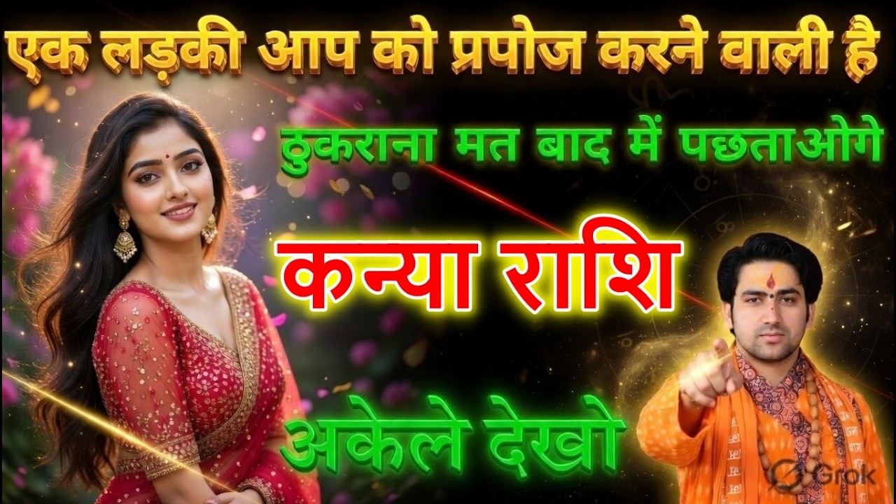 कन्या राशि | एक लड़की आपको प्रपोज करने वाली है | इंकार मत करना वरना पछताओगे