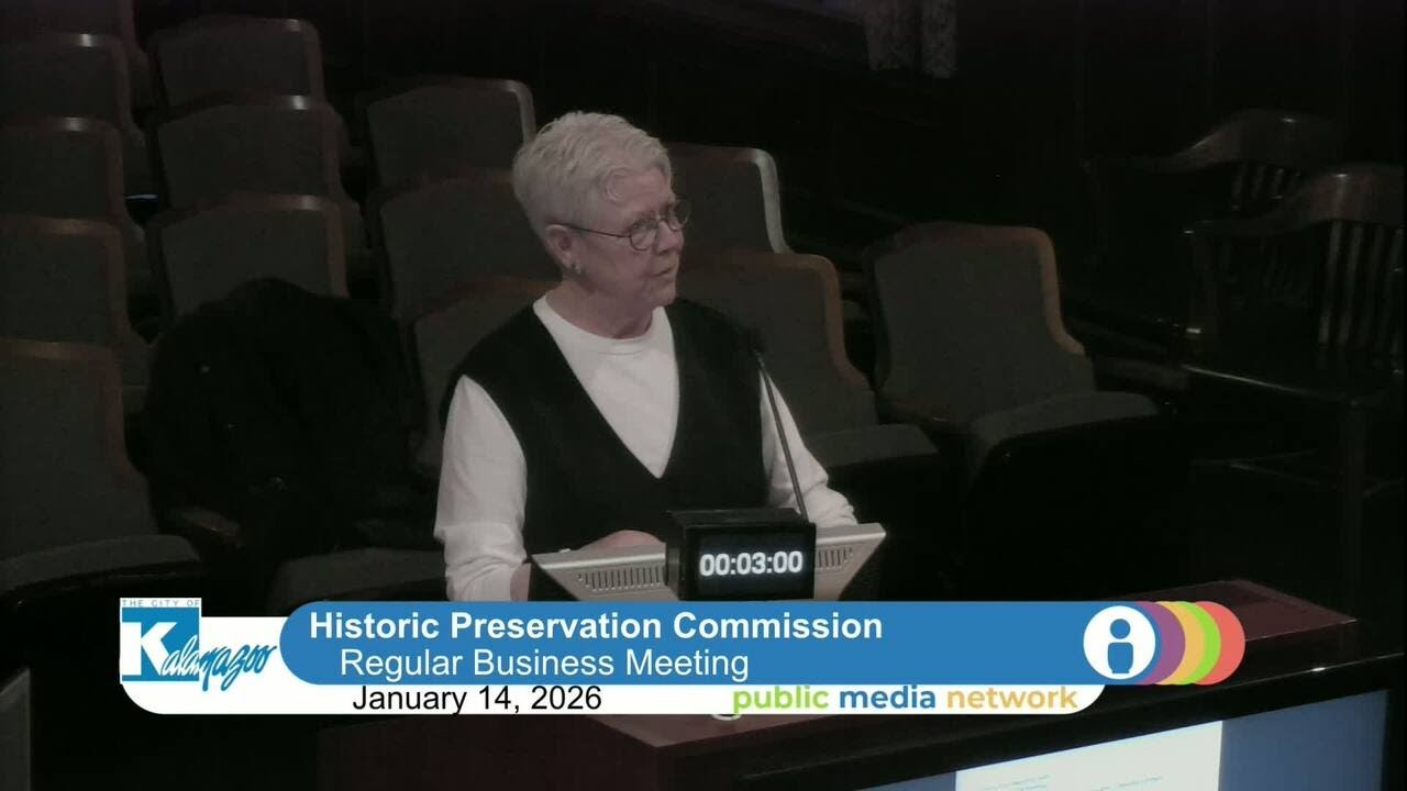 City of Kalamazoo - January 14, 2026 Historic Preservation Commission