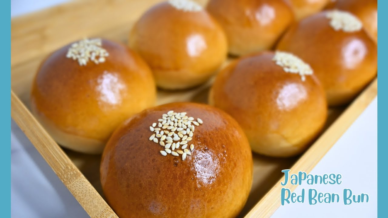 [ASMR] Japanese Red Bean Bun (Anpan) | 日式红豆包 [Soothing Baking]