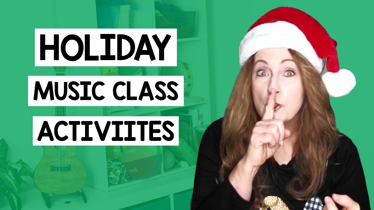 Holiday Music Class Activities| Free Elementary Music Class Activities for December Lessons|