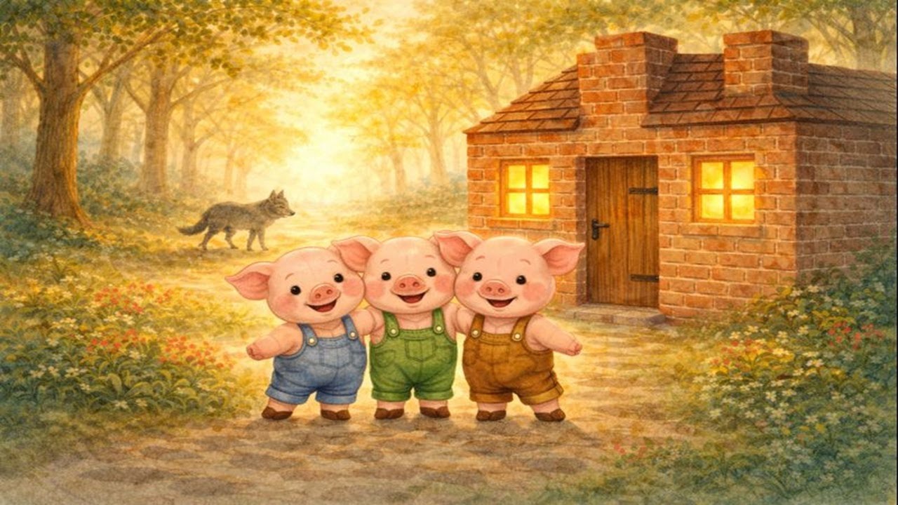 Los tres cerditos | Audiocuento infantil clásico | La Voz en Oz