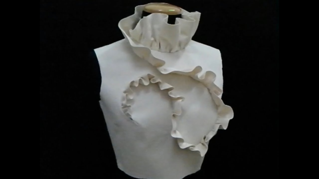 Técnica de moulage criativa por Shingo Sato / Pattern Cutting by Shingo Sato