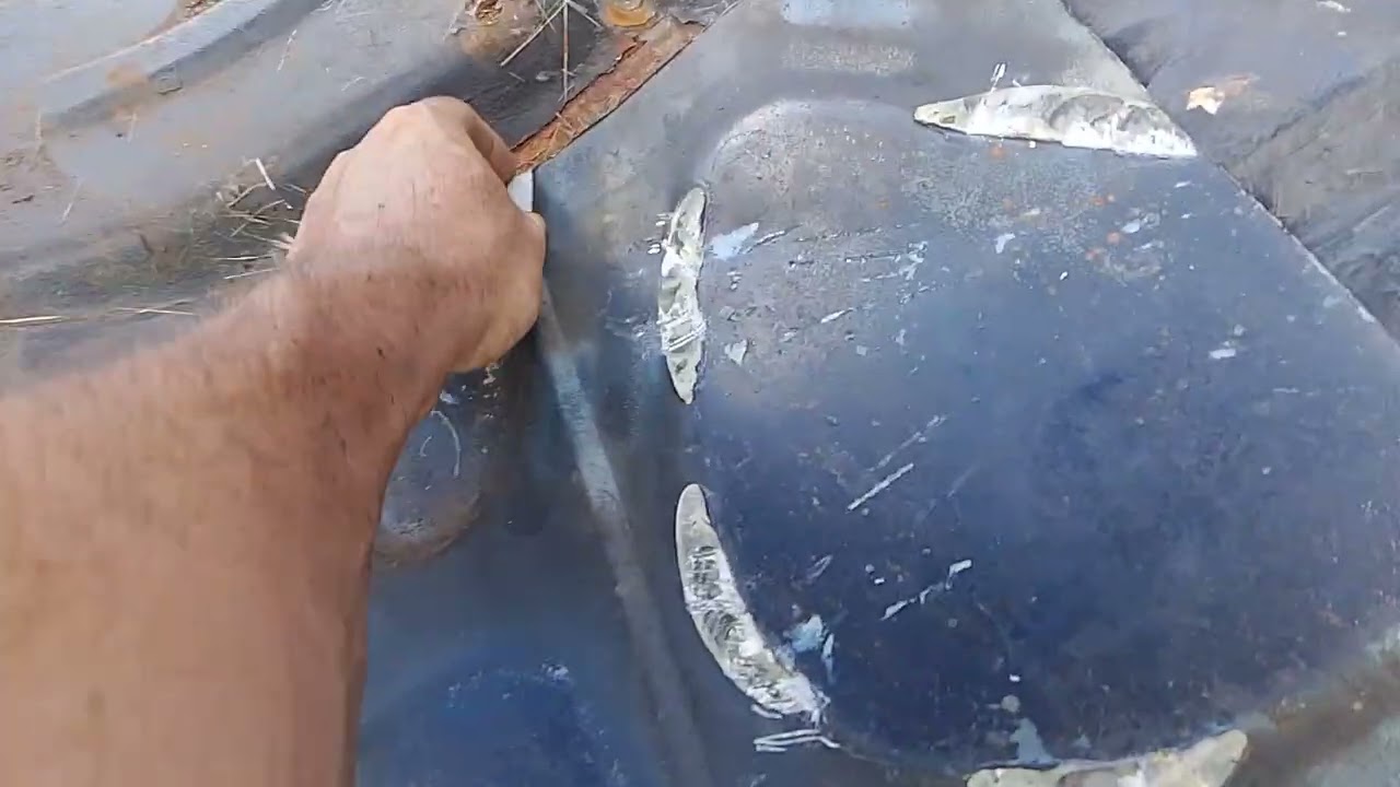 Remendando o assoalho do corcel 2 parte1 