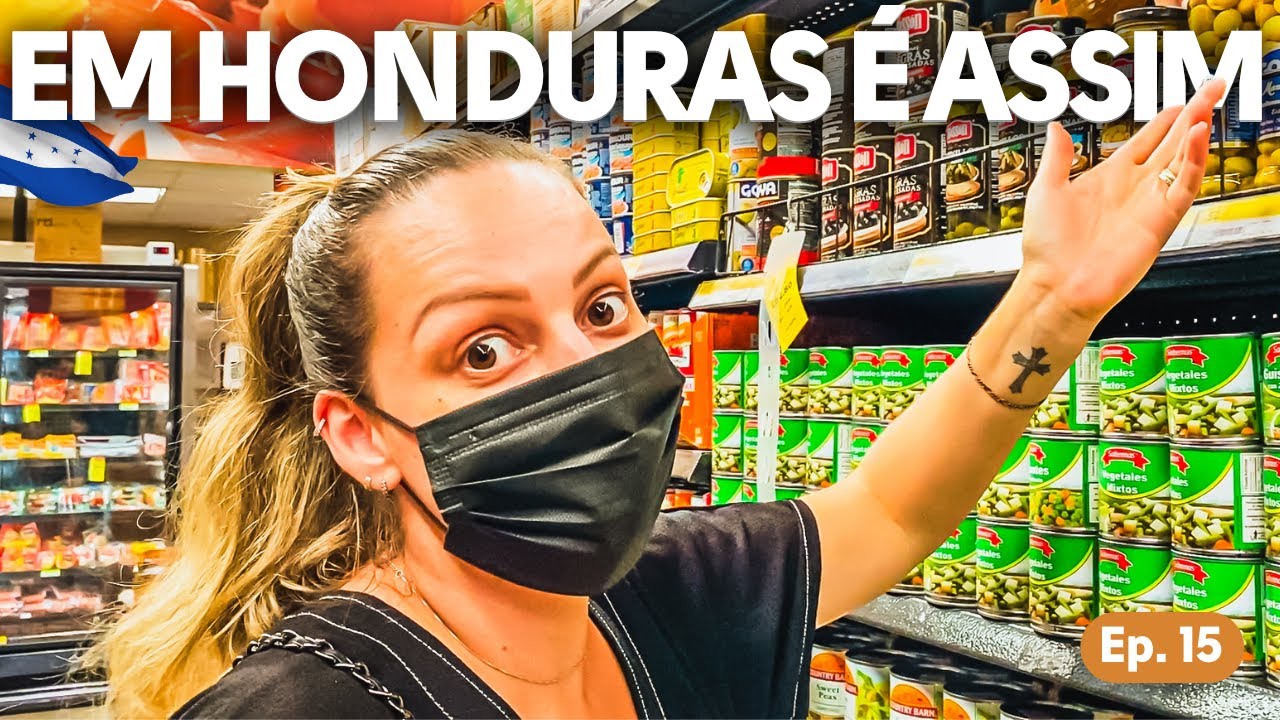Nenhum brasileiro mostrou isso! | Como é um mercado em Honduras? | Do Ushuaia ao Alaska | T03 E15