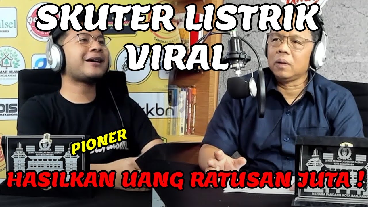 Pioner skuter listrik viral di banjarmasin, raih ratusan juta awal pembukaan!!!